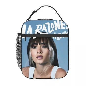  Aitana Arizones Термоизолированная сумка для ланча Испанский певец Многоразовый контейнер для обеда для офиса, работы, кемпинга, путешествия, коробки с едой