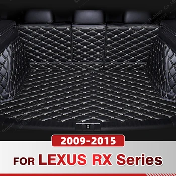  Авто Коврик багажника с полным покрытием для LEXUS RX Series 2009-2015 14 13 12 11 10 Накладка на крышку багажника автомобиля Аксессуары для защиты салона