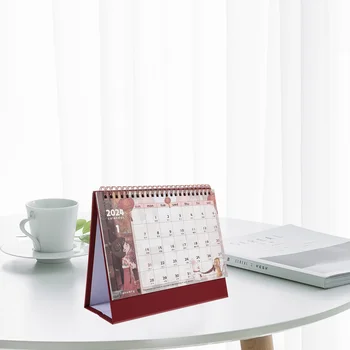  Складной календарь Настольный декор Настольный календарь Декоративный календарь Календарь Ежедневное расписание для домашнего офиса Школа
