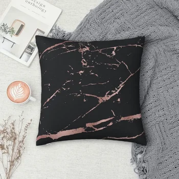  черный и розово-золотой мрамор наволочка полиэстер наволочка подушка подушка комфорт бросок диван декоративные подушки, используемые для дома